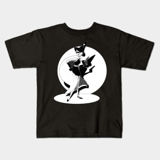 1930s Witch Pulp Hero Kids T-Shirt